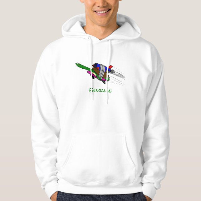 Sudadera Tortuga voladora (Anverso)
