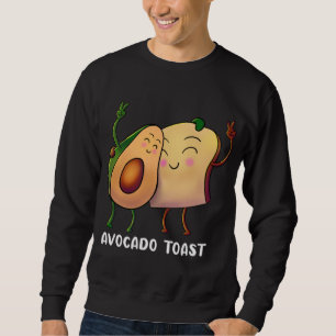 Sudadera Tosta de aguacate - Alligador de frutas Pan de per