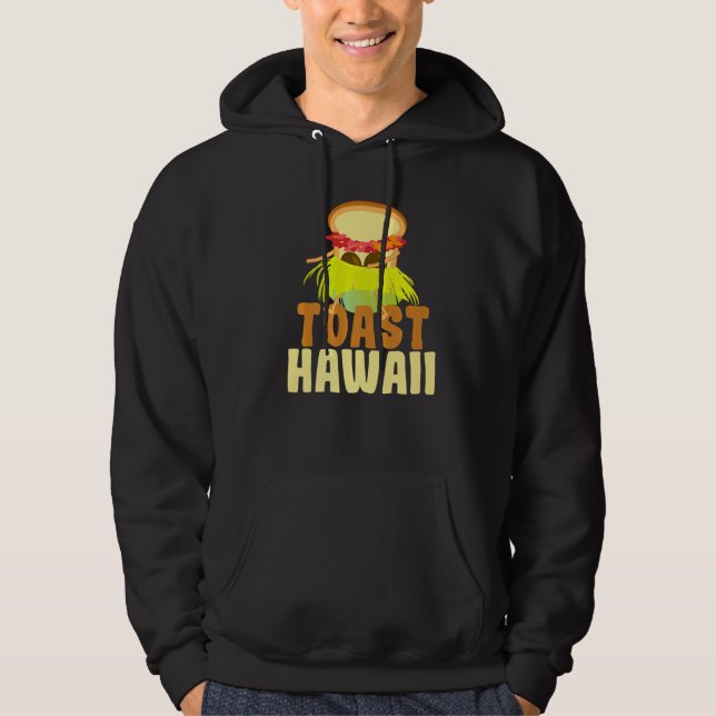 Sudadera Tosta Hawaii Pan Toast Pan Pun Pineapple Bre (Anverso)