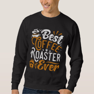 Sudadera Tostado de café Amor al café Cafeína granos de caf