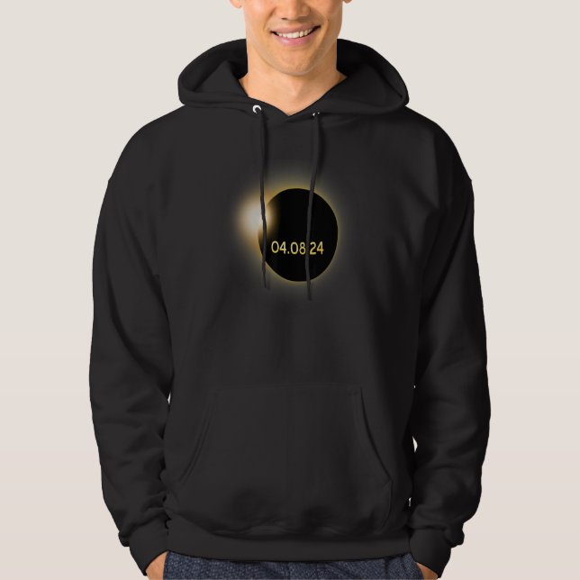 Sudadera Total Solar Eclipse 2024 for Astronomy (Anverso)