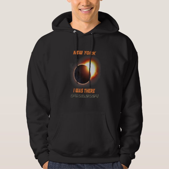 Sudadera Total Solar Eclipse 2024 New York (Anverso)