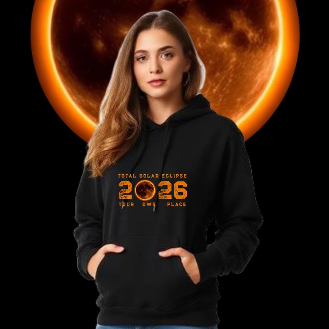 Sudadera Total Solar Eclipse 2026 (Total Solar Eclipse 2026 Hoodie women)