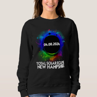 Sudadera Total Solar Eclipse New Hampshire 2024 Totality Co
