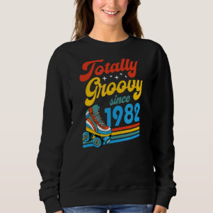 Sudadera Totalmente Groovy desde 1982 Nacimiento de patinaj