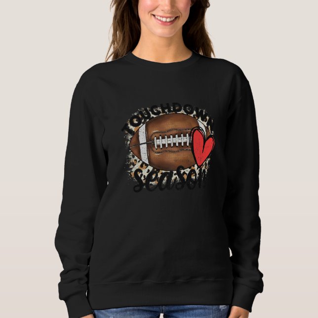 Sudadera Touchdown Season Love Football Season Rugby (Anverso)