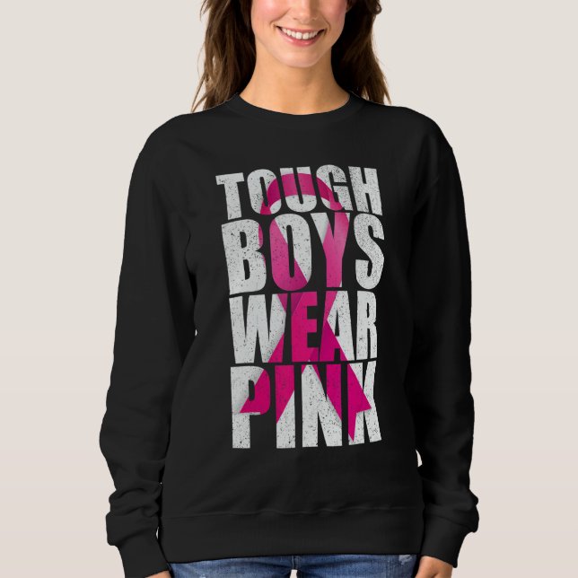 Sudadera Tough Boys Wear Pink Cool Pink (Anverso)