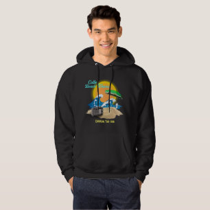Sudadera Tour de la Banda de la Plantilla de Olas de Playa