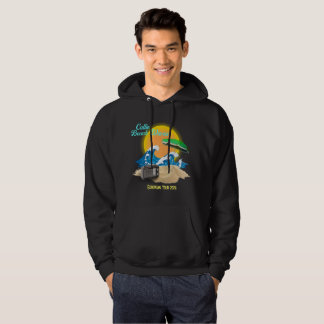 Sudadera Tour de la Banda de la Plantilla de Olas de Playa 