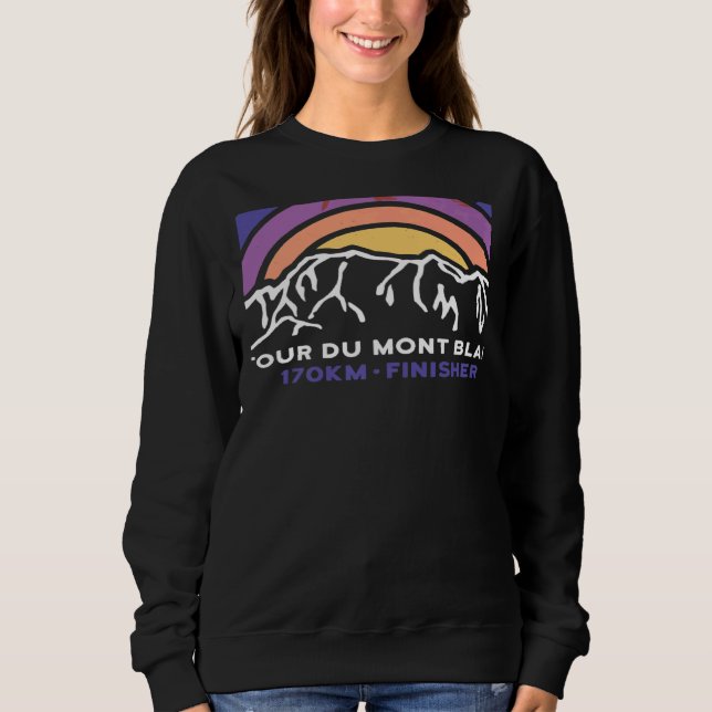 Sudadera Tour du Mont Blanc Chamonix France Italy Switzerla (Anverso)