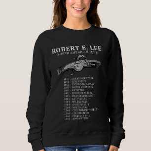 Sudadera Tour Norteamericano Robert E. Lee, divertido de la