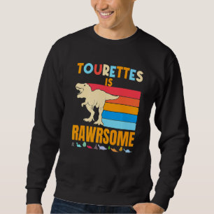 Sudadera Tourettes es un impresionante turista. Dinosaurios