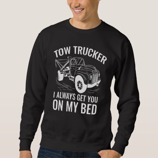 Sudadera Tow Truck Driver Breakdown Lorry Trucker (Anverso)