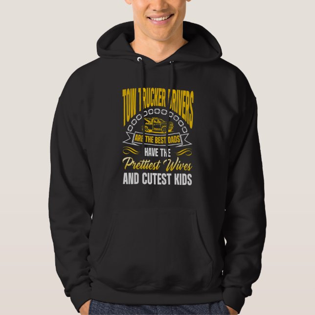 Sudadera Tow Trucker Tow Truck Driver Tow Operator Breakdow (Anverso)