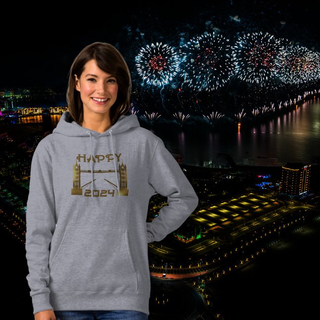 Sudadera Tower Bridge - Londres - Feliz 2025 (Subido por el creador)
