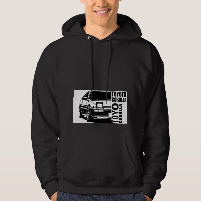 Sudadera Toyota crolla en camiseta (Anverso)