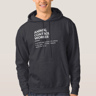 Sudadera Trabajador de control animal - Hoodie de definició