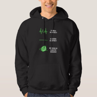 Sudadera Trabajador de diseñador creativo Diseñador creati