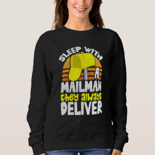 Sudadera Trabajador postal duerme con un cartero Siempre en