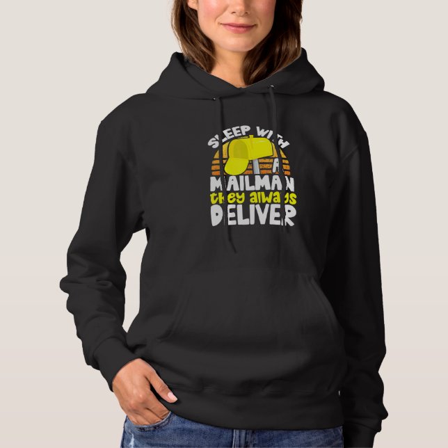 Sudadera Trabajador Postal Duerme Con Un Correspondiente Qu (Anverso)