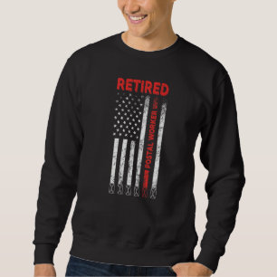 Sudadera Trabajador Postal Jubilado de EE. UU. Antiguo Cart
