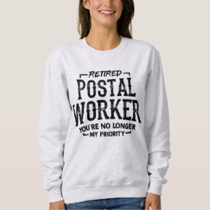 Sudadera Trabajador Postal Jubilado Transportista de Cartas
