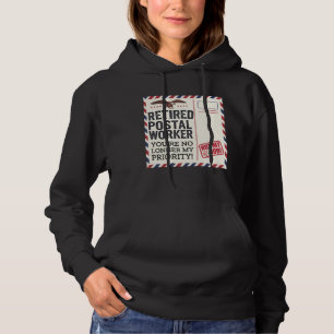 Sudadera Trabajador postal retirado ya no es mi retiro prio