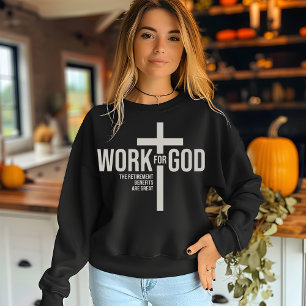 Sudadera Trabajar para Dios