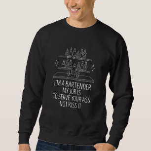 Sudadera Trabajo de barman Intoxicólogo Cócteles Mixólogo