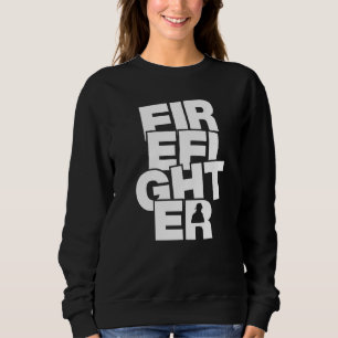 Sudadera Trabajo de Profesión Laboral - Bombero Premium