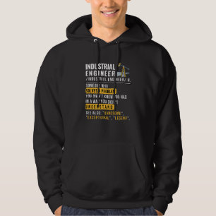 Sudadera Trabajo divertido de definición de ingeniero indus
