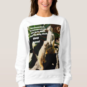 Sudadera Trabajo Doméstico, Alimentar Al Bebé, Dormir, Repe