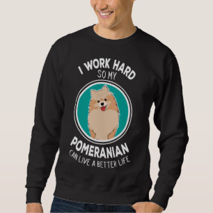 Sudadera Trabajo duro, así que mi adorable idea de perro de
