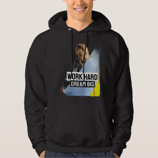 Sudadera Trabajo duro Sueño grande