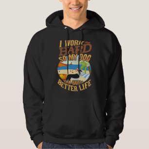 Sudadera Trabajo Mucho Para Que Mi Husky Pueda Tener Una Vi