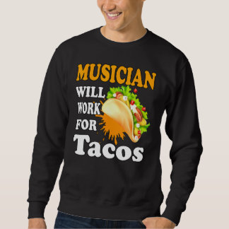 Sudadera Trabajo Por Tacosv De Música Para Hombres Mujeres