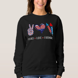 Sudadera TRABAJOS DE AMOR DE LA PAZ 4 de julio