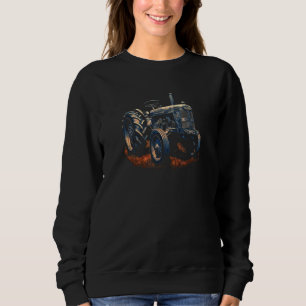 Sudadera Tractor agrícola Tractor antiguo País rural campes