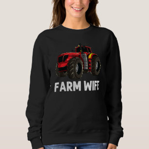 Sudadera Tractor Guay Para Mujeres Tía Vehículo De Agricult