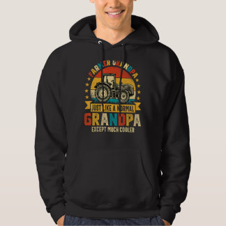 Sudadera Tractor retro granjero granjero masculino