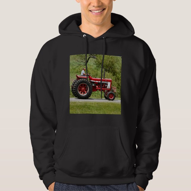 Sudadera Tractor rojo (Anverso)