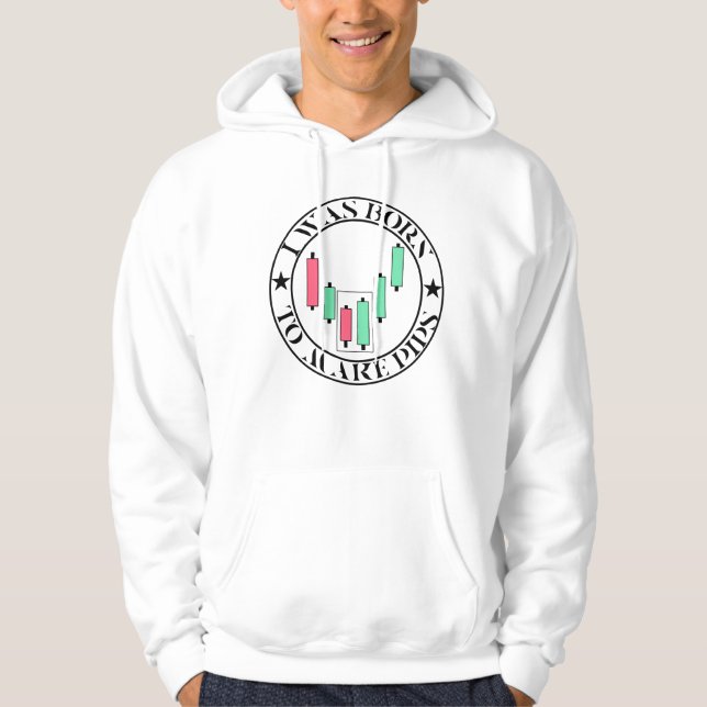 Sudadera Trade Design | Bullish pattern | Pips (Anverso)