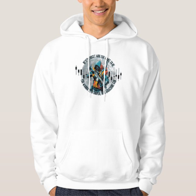 Sudadera Trade Motivation | Cyberpunk Sniper | Fantasy  (Anverso)