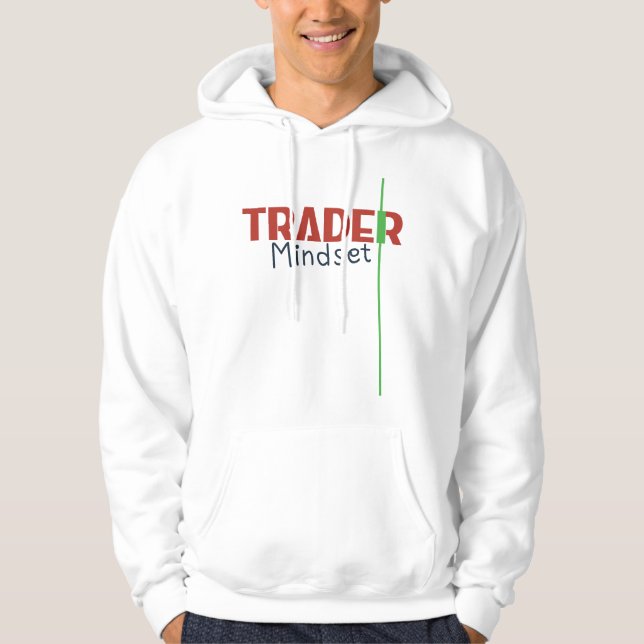 Sudadera Trader Mindset – Discipline Focused Trading (Anverso)