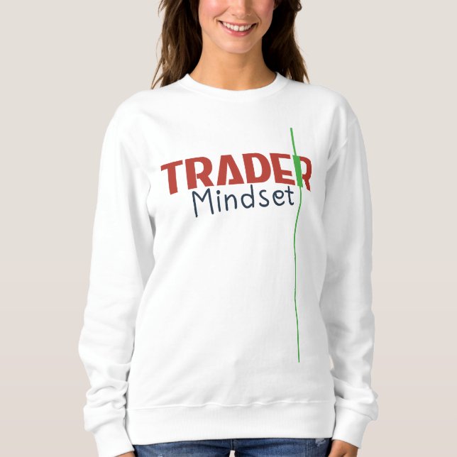 Sudadera Trader Mindset – Discipline Focused Trading (Anverso)