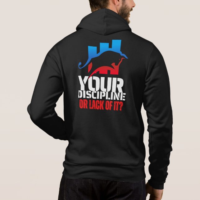 Sudadera Trader motivation | Bull | Discipline (Reverso)