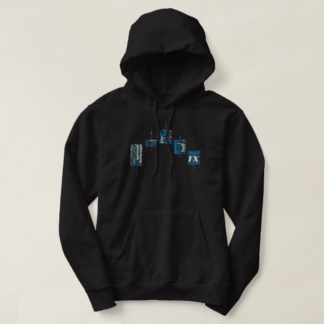 Sudadera Trading design for fx forex foreign exchange trade (Diseño del anverso)