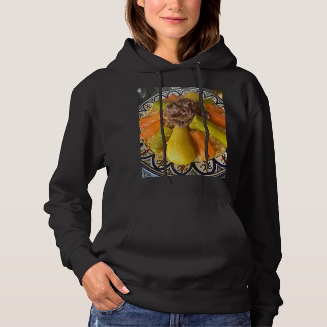 Sudadera Traditional Moroccan Couscous Plate Illustration (Anverso)