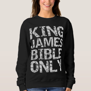 Sudadera Traducción cristiana conservadora Rey James Bibl