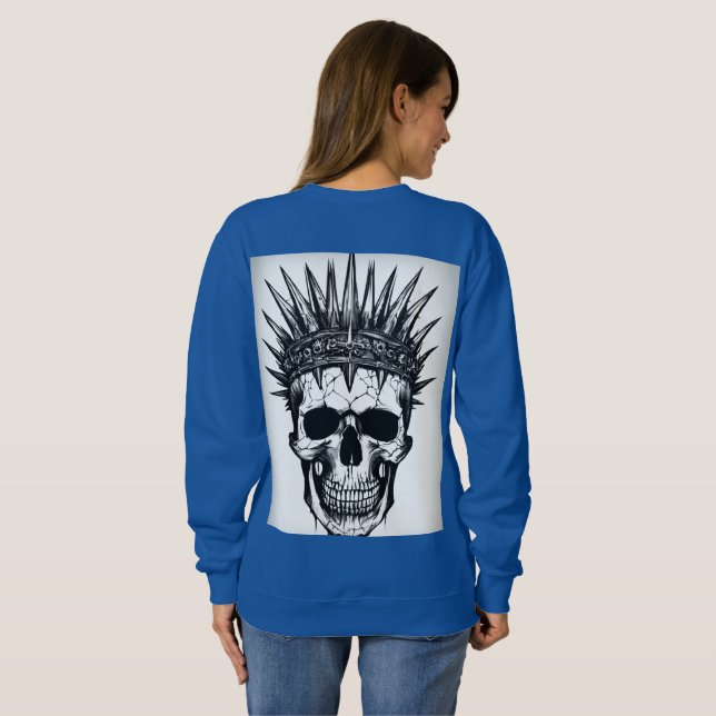 Sudadera Trae tu energía, deja tus reglas en la puerta (Reverso completo)